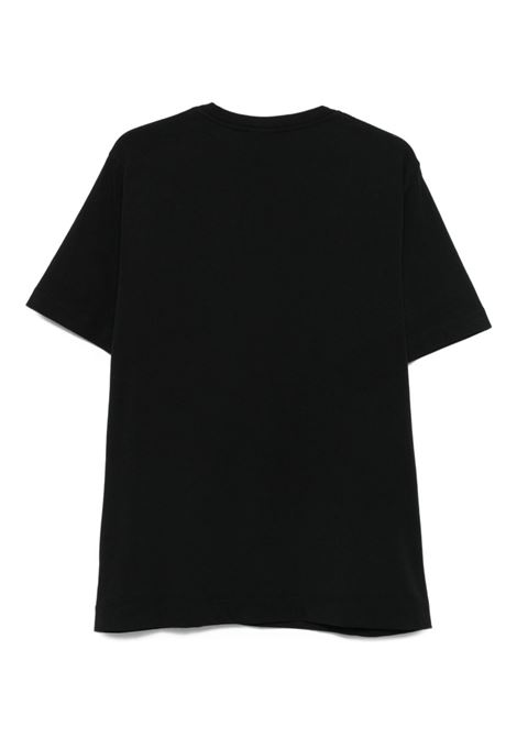 t-shirt hertz uomo nera DRIES VAN NOTEN | 252-021100-2600900